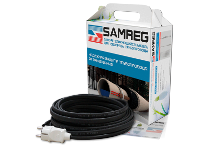 Комплект кабеля Samreg 16-2CR (13м) 16Вт с UF-защитой для обогрева кровли и труб