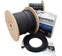 Саморегулирующийся кабель SAMREG 40-2CR 40Вт с UF-защитой для обогрева кровли и труб